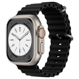 Apple Watch (Ultra) 2023 GPS + Mobilnät 49 - Titan Grå - Havsband Svart