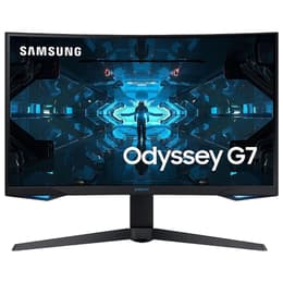 32-tum Samsung Odyssey G7 C32G75TQSU 2560 x 1440 QLED Monitor Svart