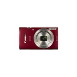 Kompakt Ixus 175 - Röd + Canon Zoom Lens 8X 28-224mm f/3.2-6.9 f/3.2-6.9