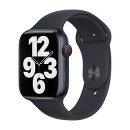 Apple Watch Series 7 (2021) GPS + Mobilnät 45 mm - Aluminium Blå