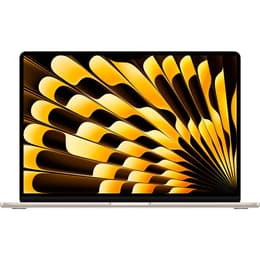 MacBook Air 15" (2025) - Apple M4 med 10-kärnig CPU och 10-kärnig grafikprocessor - 16GB RAM - SSD 512GB - Standardskärm - QWERTY - Italiensk