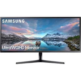 34-tum Samsung S34J55OWQU 3440x1440 LCD Monitor Svart