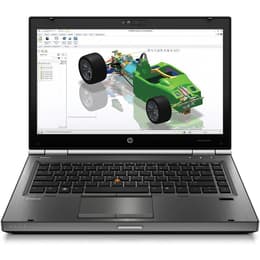 HP EliteBook 8470P 14-tum Core i5-3320M - SSD 256 GB - 8GB QWERTZ - Tysk