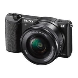 Alpha a5100 - Svart + Sony Sony E PZ 16-50mm f/3.5-5.6 OSS f/3.5-5.6