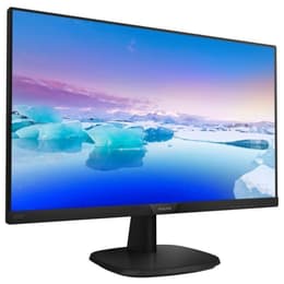23,8-tum Philips 243V7QDSB 1920 x 1080 LCD Monitor Svart