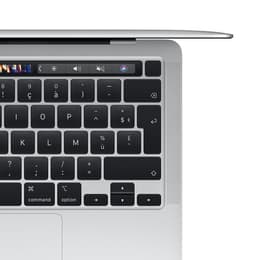 MacBook Pro 13" (2020) - Apple M1 med 8-kärnig CPU och 8-kärnig grafikprocessor - 8GB RAM - SSD 512GB - QWERTY - Engelsk