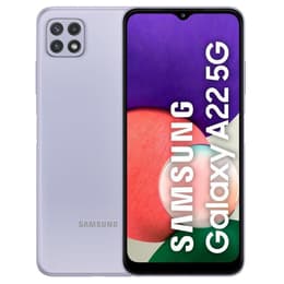 Galaxy A22 5G 64GB - Lila - Olåst - Dual-SIM