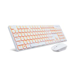 Acer Keyboard QWERTY Italiensk Wireless Bakgrundsbelyst tangentbord ConceptD Combo Set