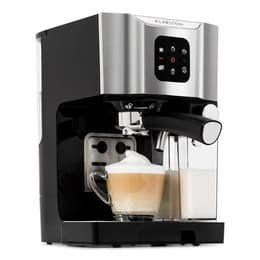 Espresso kaffemaskin kombinerad Nespresso kompatibel Klarstein BellaVita 1.4L - Grå