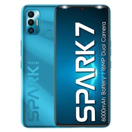 Tecno Spark 7 32GB - Blå - Olåst