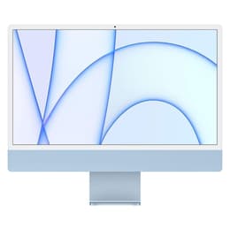 iMac 24-tum Retina (Början av 2021) M1 3.1GHz - SSD 256 GB - 8GB AZERTY - Fransk