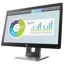 20-tum HP Elite Display E202 20 LCD Monitor Svart