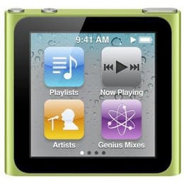 iPod Nano 6 mp3 & mp4 spelare 8gb- Grön