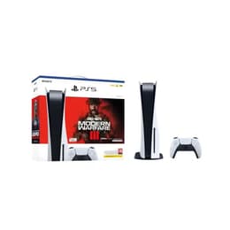 PlayStation 5 825GB - Vit - Begränsad upplaga Call of Duty: Modern Warfare III + Call of dutty MW3
