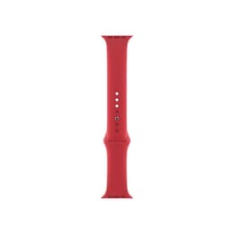 Apple Watch (Series 7) 2021 GPS + Mobilnät 45 - Aluminium Röd - Sportband Röd