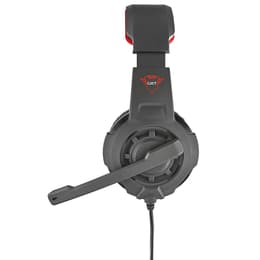 Trust GXT 310 gaming kabelansluten Hörlurar med microphone - Svart/Röd