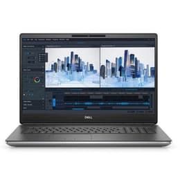 Dell Precision 7760 17-tum (2021) - Core i7 - Gen 11 (H) - 16GB - SSD 512 GB QWERTY - Portugisisk