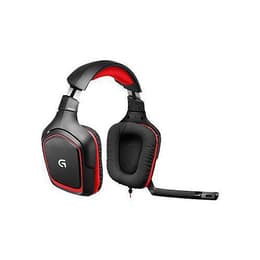 Logitech G230 noise Cancelling gaming kabelansluten Hörlurar med microphone - Svart/Röd