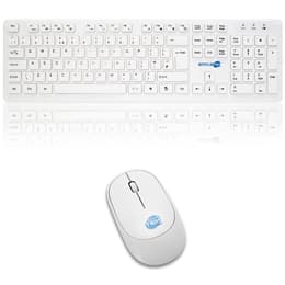 Simpletek Keyboard QWERTY Engelsk Wireless M&K INGLESE UK Kit Mouse and Keyboard