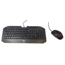 Acer Keyboard QWERTY Spansk Bakgrundsbelyst tangentbord Predator G3-710