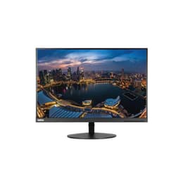 24-tum Lenovo ThinkVision T24D 1920 x 1200 LED Monitor Svart