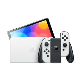 Switch OLED 64GB - Vit/Vit