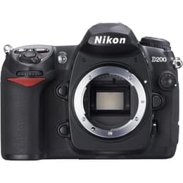 Nikon D200 Reflex 10.2 - Svart