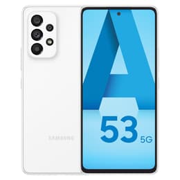 Galaxy A53 5G 256GB - Vit - Olåst - Dual-SIM