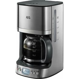 Kaffebryggare Aeg KF7600 1.25L - Silver/Svart