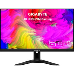 28-tum Gigabyte M28U 4096 x 2160 LED Monitor Svart