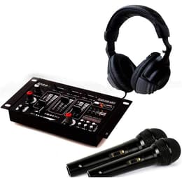 Ibiza Sound Kit Table de Mixage DJ21 USB Bluetooth + Casque SONO DJ + 2 Micros Audio-tillbehör