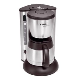 Kaffebryggare Seb CM430B00 1,2500L - Grå/Svart