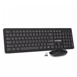 Victsing Keyboard QWERTY Engelsk (Storbritannien) Wireless pc176