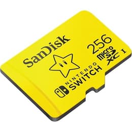 Sandisk Nintendo Switch microSDXC Minneskort 256GB SDSQXAO-256G-GNCZN