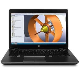 HP ZBook 14-tum (2013) - Core i7-4600U - 16GB - SSD 512 GB AZERTY - Fransk