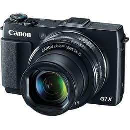 Kompakt PowerShot G1X MARK II - Svart + Canon Canon Zoom Lens f/2.0-3.9