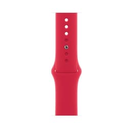 Apple Watch Series 8 (2022) GPS + Mobilnät 45 mm - Aluminium Röd - Sportband Röd