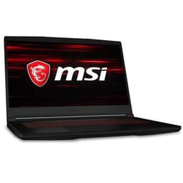 MSI GF63 Thin 15-tum (2020) - Core i5 - Gen 10 (H) - 8GB - SSD 512 GB AZERTY - Fransk