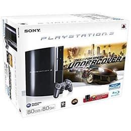 PlayStation 3 - HDD 80 GB - Svart
