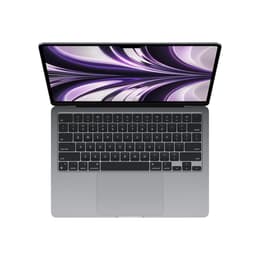 MacBook Air 13" (2022) - Apple M2 med 8-kärnig CPU och 10-kärnig grafikprocessor - 24GB RAM - SSD 1000GB - Standardskärm - AZERTY - Fransk
