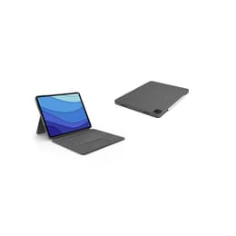 Logitech Keyboard AZERTY Fransk Wireless Bakgrundsbelyst tangentbord combo touch - iPad Pro 5 12.9"