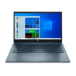 HP Pavilion 14-EC0040NF 14-tum (2021) - Ryzen 7 - 5000 Series (U) - 8GB - SSD 256 GB AZERTY - Fransk