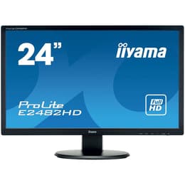 24-tum Iiyama ProLite E2472HD 1920 x 1080 LED Monitor Svart