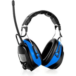 Auna Jackhammer noise Cancelling wireless Hörlurar - Blå
