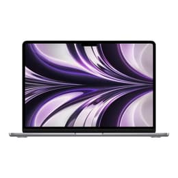 MacBook Air 13" (2022) - Apple M2 med 8-kärnig CPU och 10-kärnig grafikprocessor - 16GB RAM - SSD 256GB - Standardskärm - AZERTY - Fransk