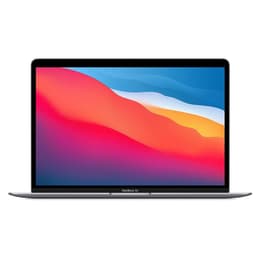 MacBook Air 13" (2020) - Apple M1 med 8-kärnig CPU och 7-kärnig grafikprocessor - 16GB RAM - SSD 1000GB - Standardskärm - QWERTY - Spansk