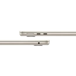MacBook Air 15" (2023) - Apple M2 med 8-kärnig CPU och 10-kärnig grafikprocessor - 16GB RAM - SSD 256GB - AZERTY - Fransk