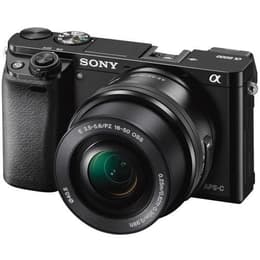 DSLR A6000L - Svart + Sony E PZ 16-50mm f/3.5-5.6 OSS f/3.5-5.6