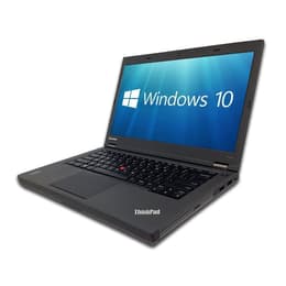 Lenovo ThinkPad T440p 14-tum () - Core i5-4300M - 4GB - SSD 128 GB AZERTY - Fransk