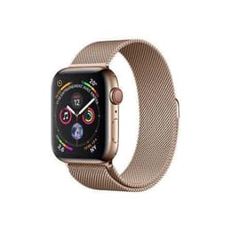 Apple Watch (Series 4) 40 - Rostfritt stål Guld - Milanese Guld